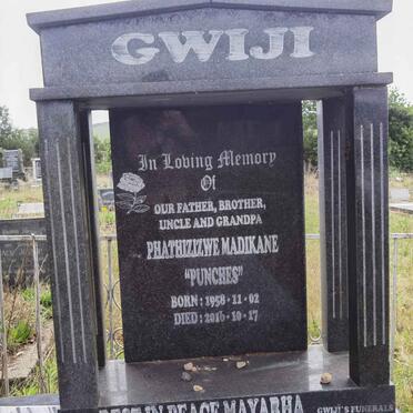 GWIJI Phathizizwe Madikane 1958-2016