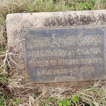 GEORGE James Arthur -1949