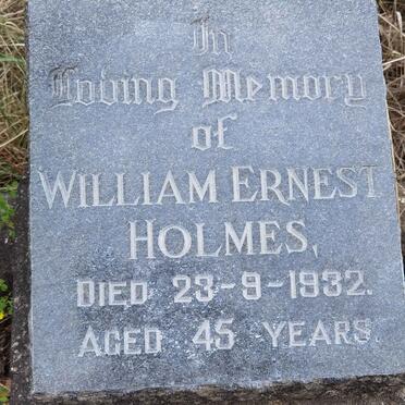 HOLMES William Ernest -1932