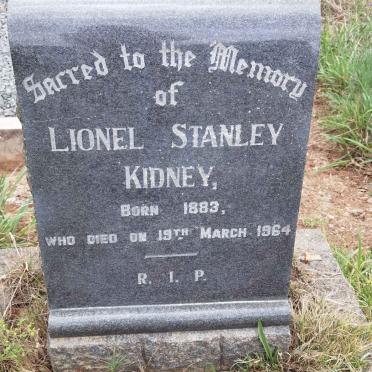 KIDNEY Lionel Stanley 1883-1964