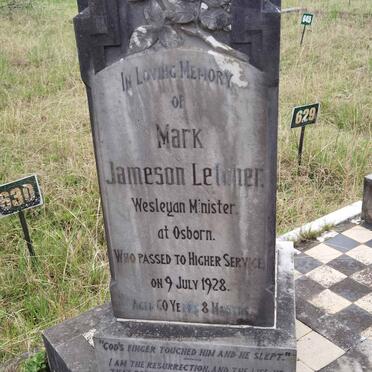LETCHER Mark Jameson -1928
