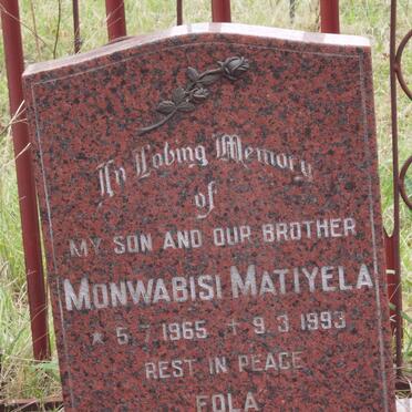 MATIYELA Monwabisi 1965-1993