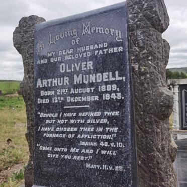 MUNDELL Oliver Arthur 1889-1943