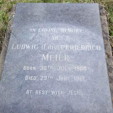 MEIER Ludwig Friedrich 1904-1961