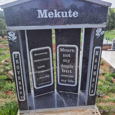 MEKUTE Nokulunga Jane 1964-2022