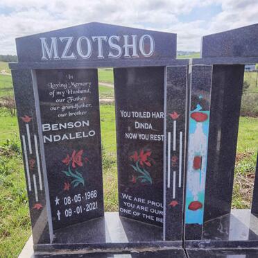 MZOTSHO Benson Ndalelo 1968-2021