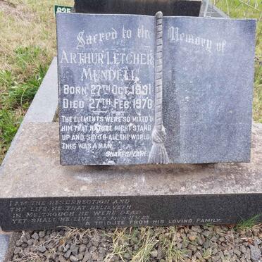 MUNDELL Arthur Letcher 1891-1970