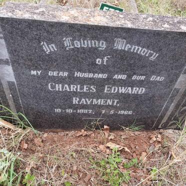 RAYMENT Charles Edward 1882-1966