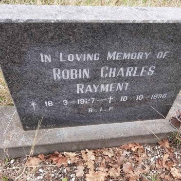 RAYMENT Robin Charles 1927-1996