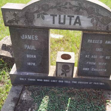 TUTA James Paul 1876-1961