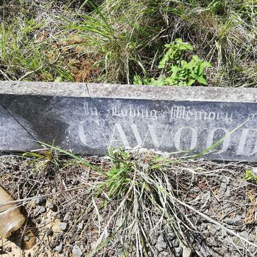 CAWOOD Alexander 1882-1962 &amp; Winifred 1905-1973