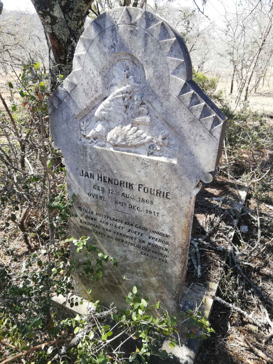 FOURIE Jan Hendrik 1863-1911