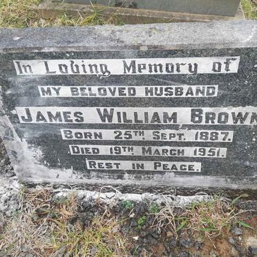 BROWN James William 1887-1951