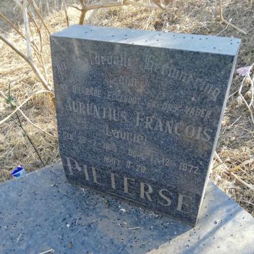 PIETERSE Laurentius Francois 1910-1972