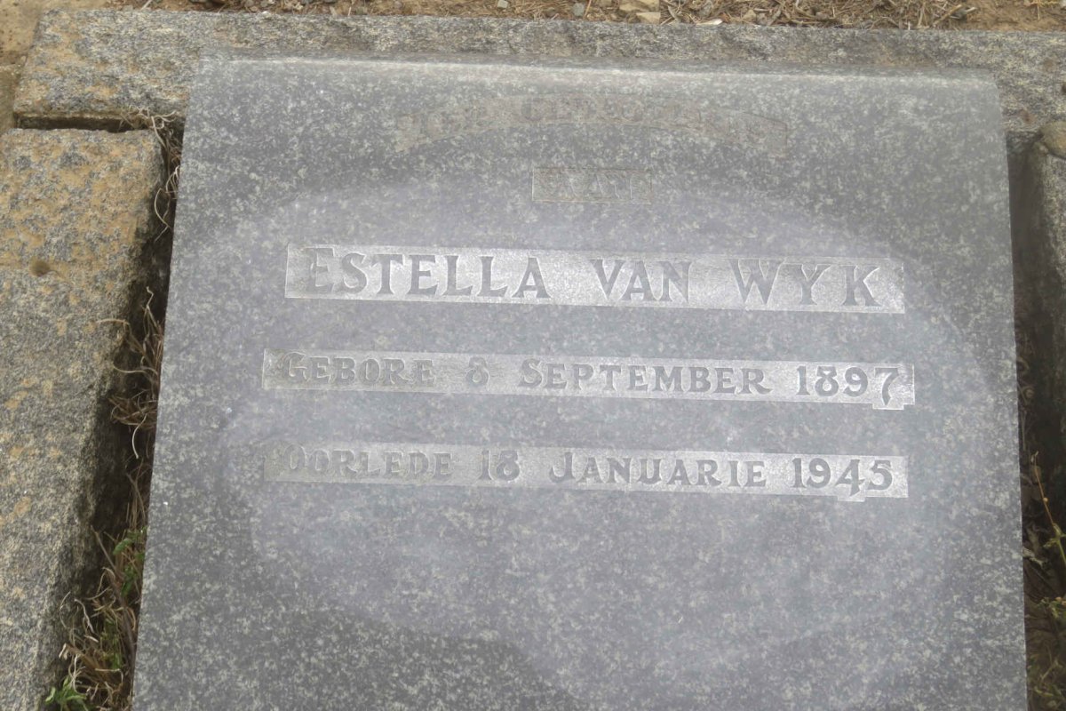 WYK Estella, van 1897-1945