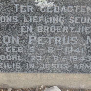 NEL Leon Petrus 1941-1943
