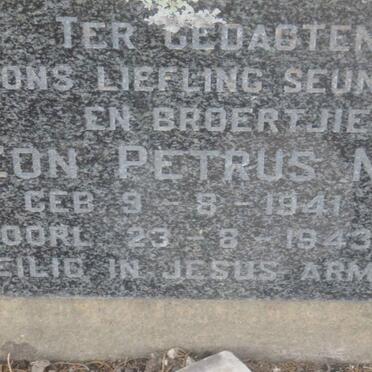 NEL Leon Petrus 1941-1943