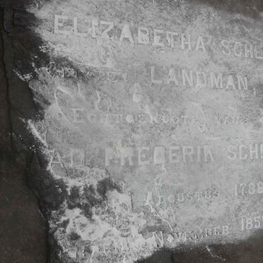 SCHEEPERS Elsje Elizabetha nee LANDMAN 1788-1857