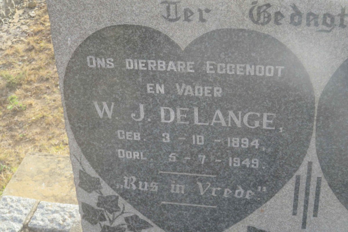 LANGE W.J., de 1894-1949