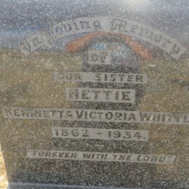 WHITTLE Henrietta Victoria 1862-1934