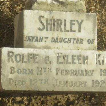 KING Shirley 1921-1922