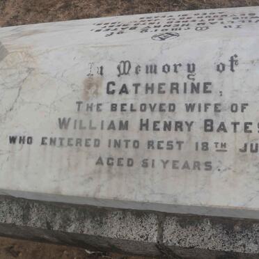 BATES Catherine -1868