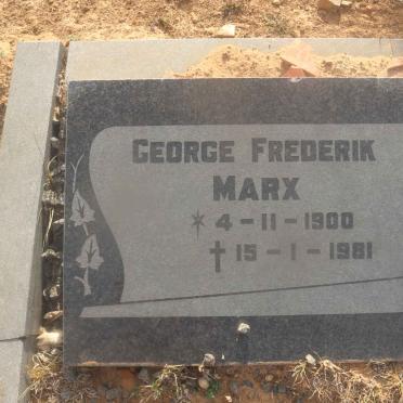 MARX George Frederik 1900-1981