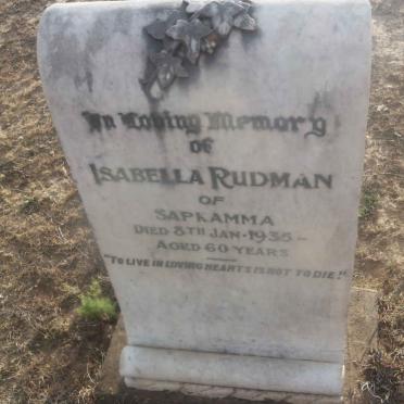 RUDMAN Isabella -1935