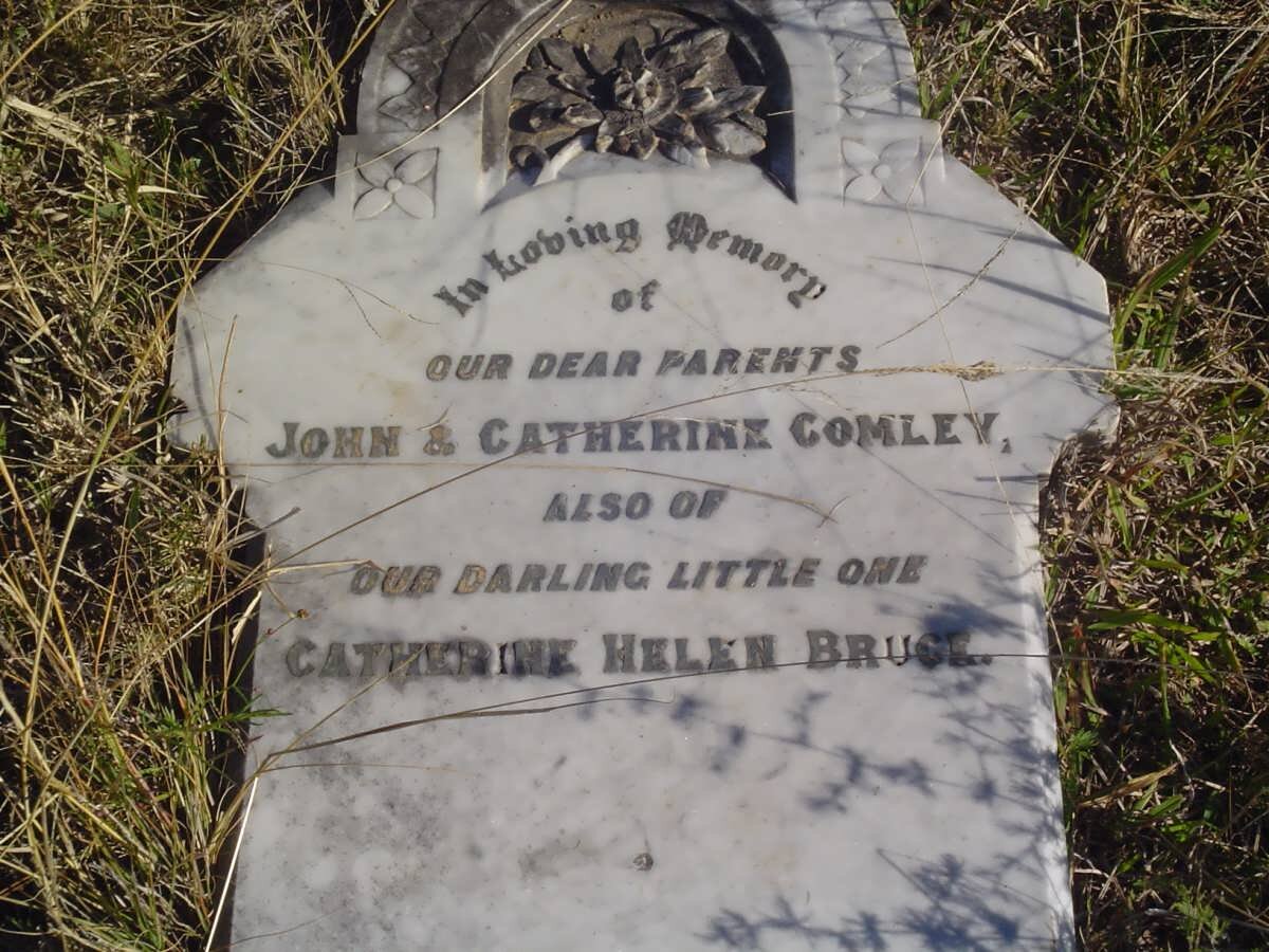 COMLEY John &amp; Catherine :: COMLEY Catherine Helen Bruce