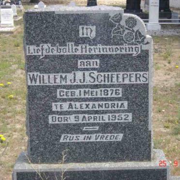 SCHEEPERS Willem J.J. 1876-1952