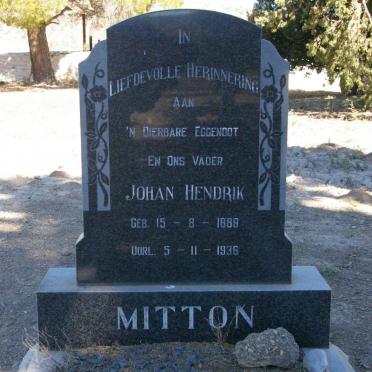 MITTON Johan Hendrik 1889-1936