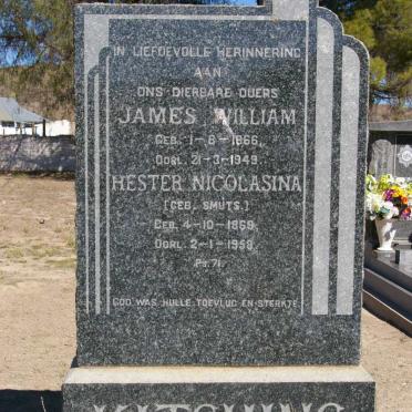 KITCHING James William 1866-1949 &amp; Hester Nicolasina SMUTS 1869-1958