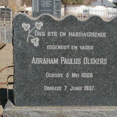 OLCKERS Abraham Paulus 1866-1937
