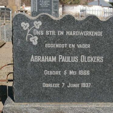 OLCKERS Abraham Paulus 1866-1937