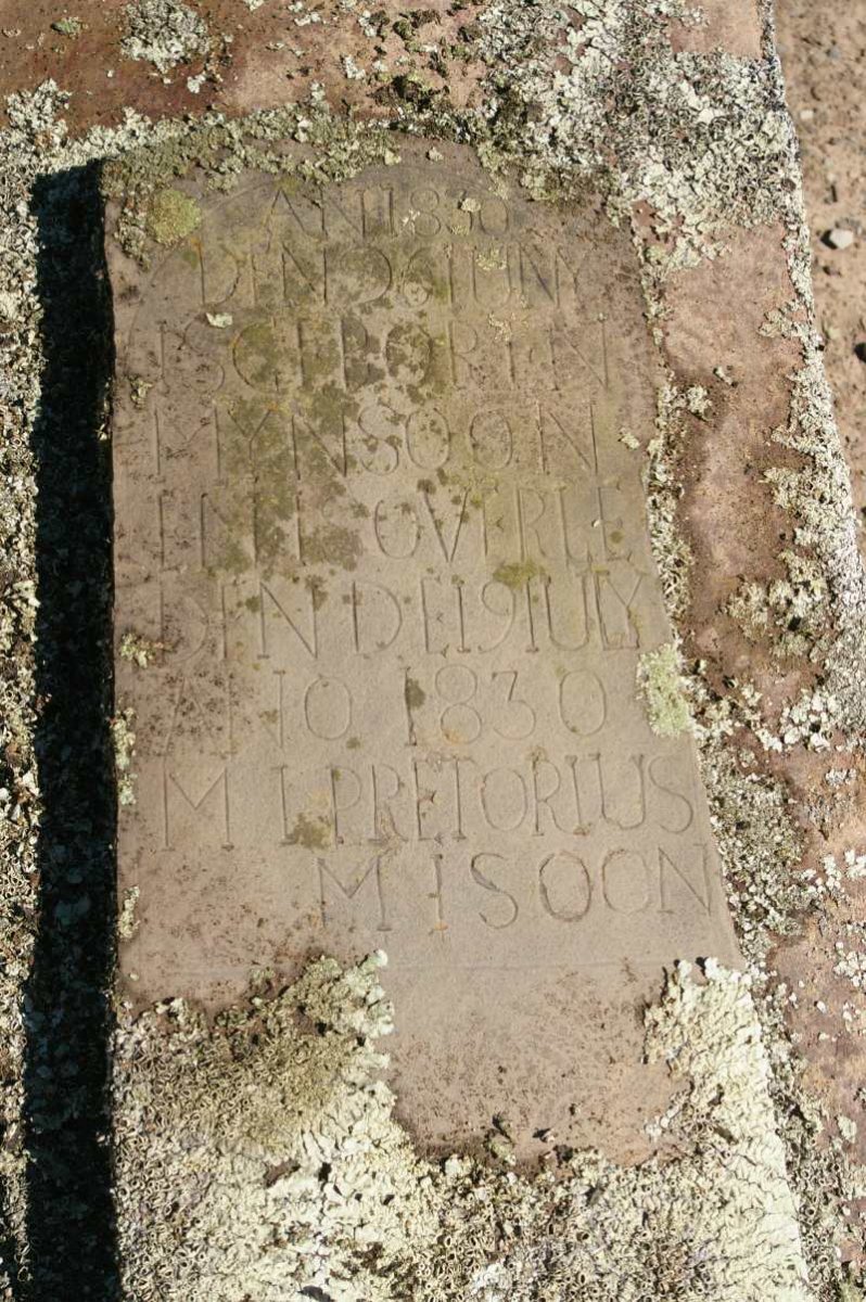 PRETORIUS M.I. 1830-1830