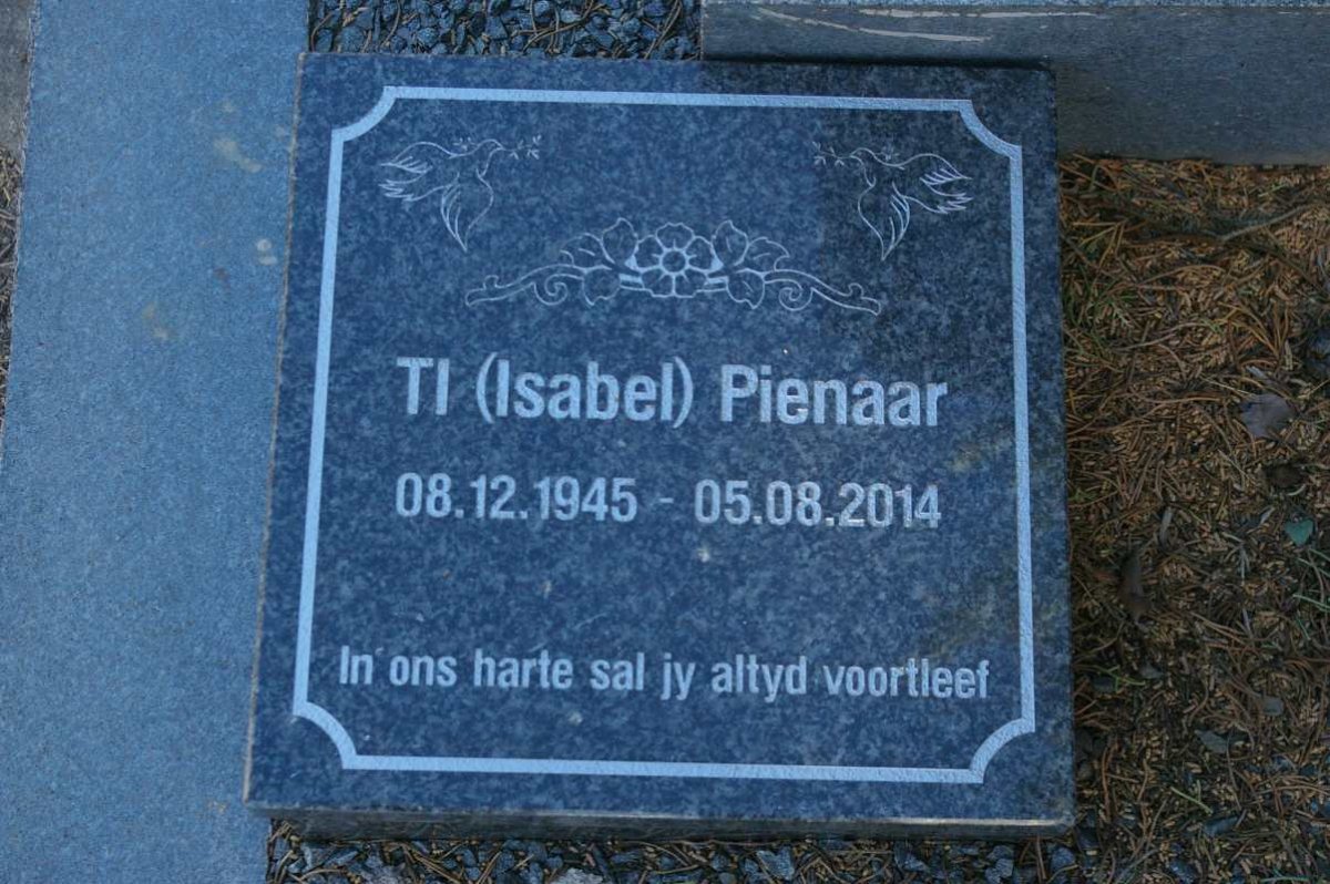 PIENAAR T.I. 1945-2014