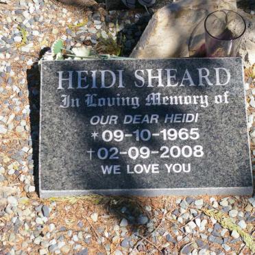 SHEARD Heidi 1965-2008
