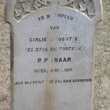 PIENAAR Girlie  -1918 :: PIENAAR Zoontje  -1918