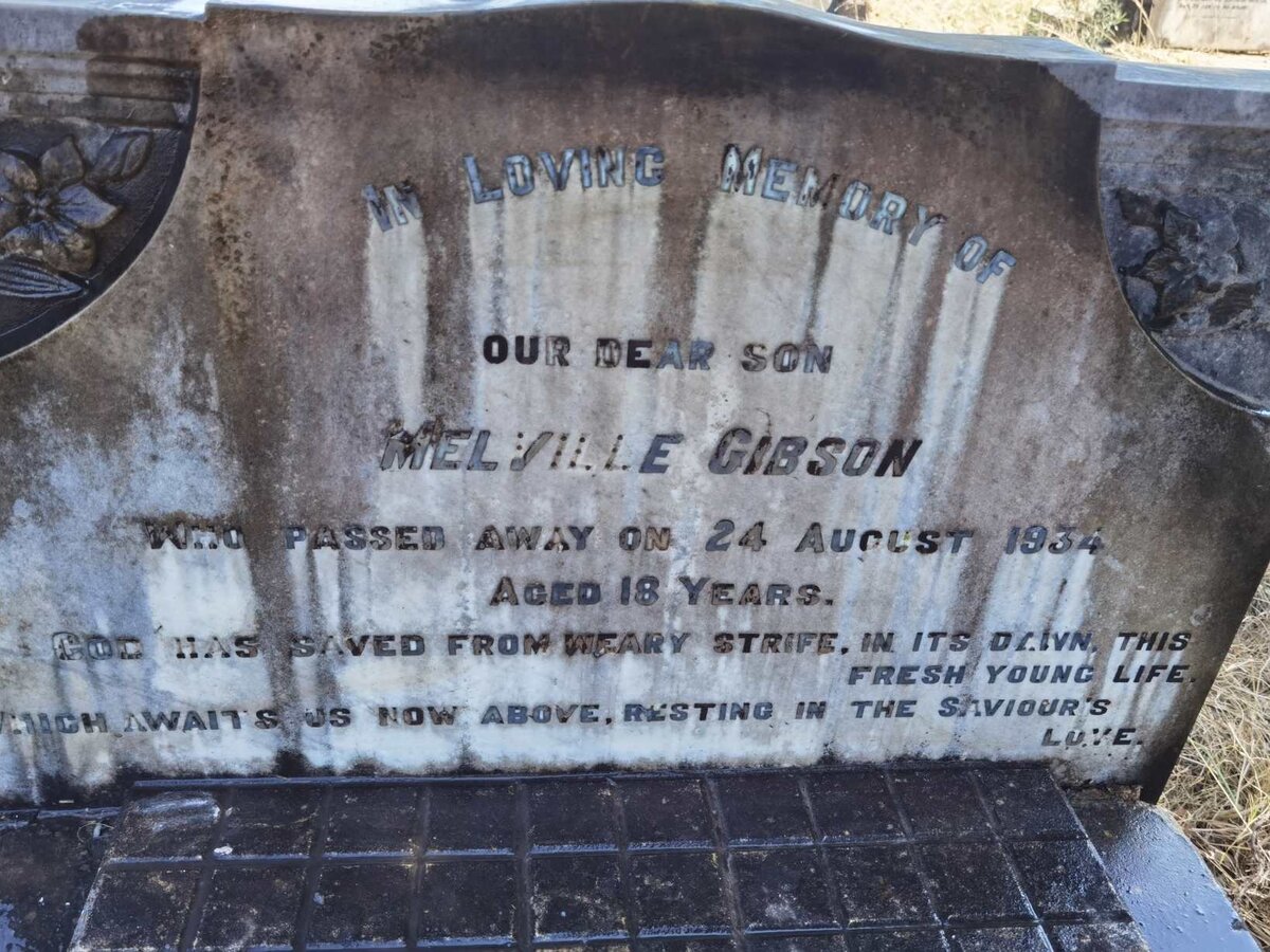 GIBSON Melville -1934