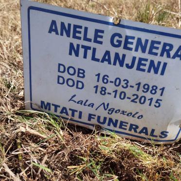 NTLANJENI Anele General 1981-2015