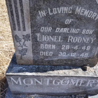 MONTGOMERY Lionel Rodney 1948-1948