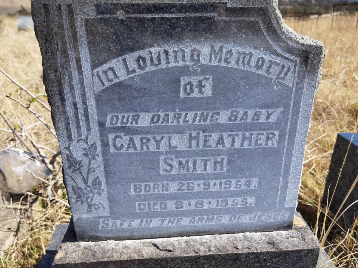 SMITH Carol Heather 1954-1955