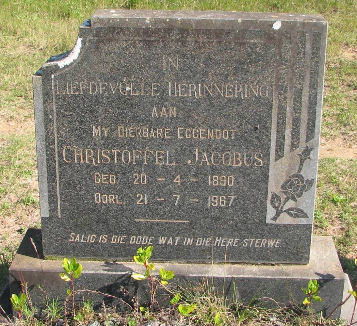 BOTHA Christoffel Jacobus 1890-1967