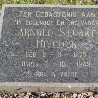 HISCOCK Arnold Stuart 1875-1948