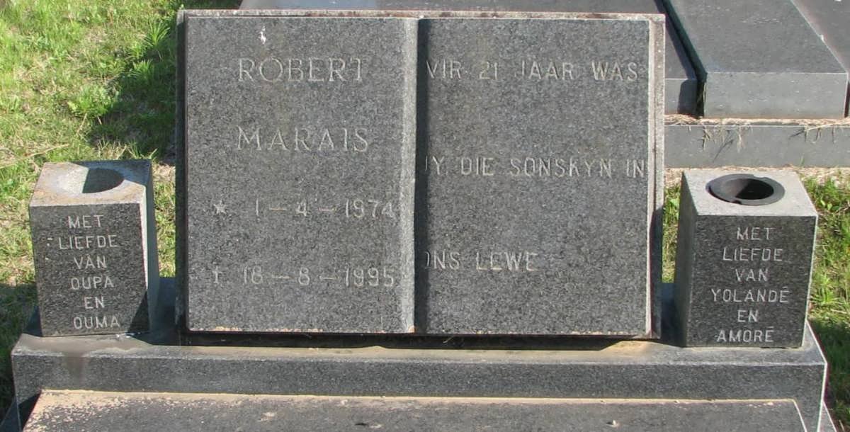 MARAIS Robert 1974-1995