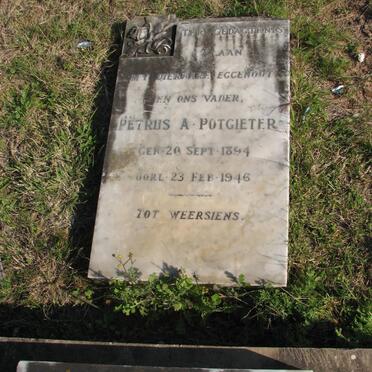POTGIETER Petrus A. 1894-1946