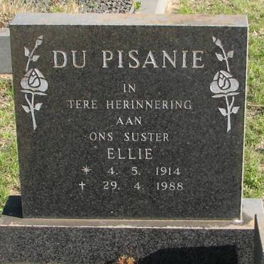 PISANIE Ellie, du 1914-1988
