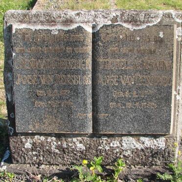 RENSBURG Coenraad Frederick, Janse van 187?-? &amp; Petronella Susanna 187?-19?2