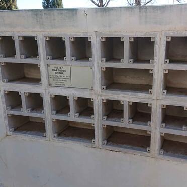 Eastern Cape, PEARSTON, NG Gemeente Pearston, Gedenkmuur