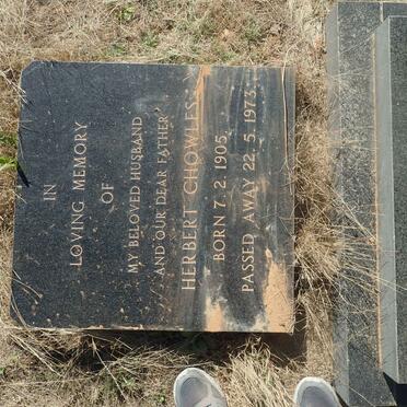 CHOWLES Herbert 1905-1973